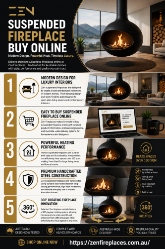 Suspended Fireplace Melbourne: Premium Heating Solutions for Modern Homes