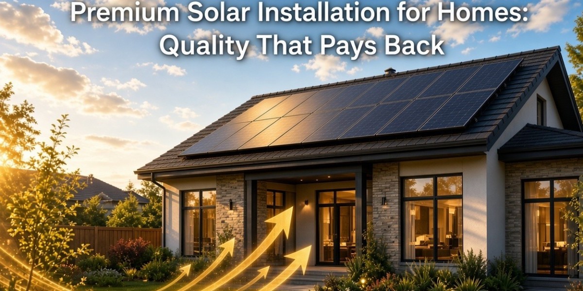 Premium Solar Installation for Homes: Quality That Pays Back