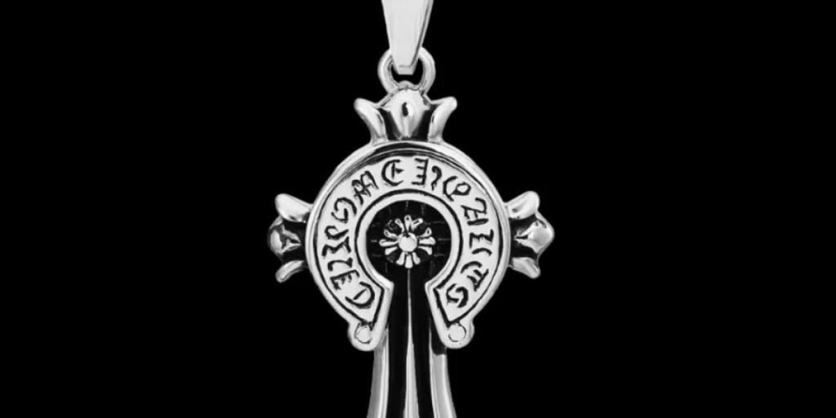 Bold American Jewelry Trends Centered on a chrome hearts necklace
